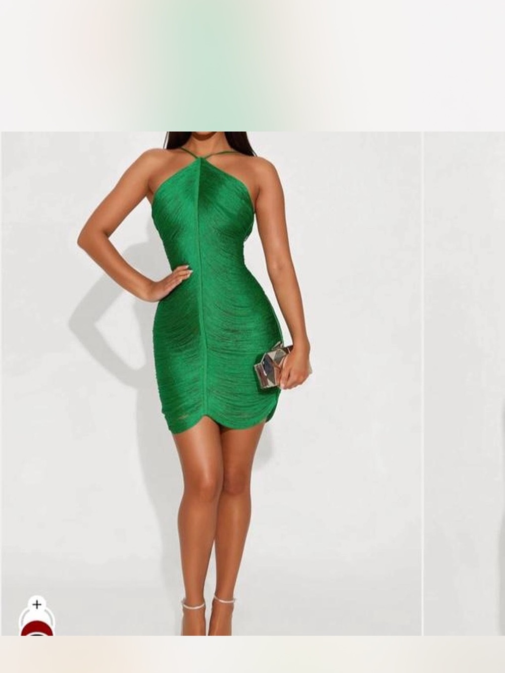 Vestido Mini Bandage Dress: Cause I’m A Scene Fringe